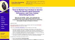 Desktop Screenshot of crowmoonmarketing.com